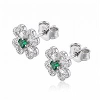 Earrings Brosway Woman FANCY - LIFE GREEN in Silver FLG124D